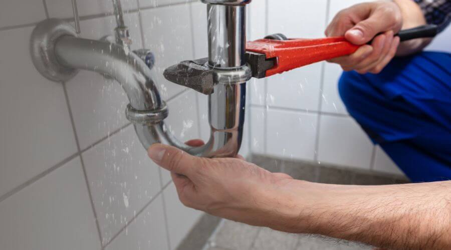 Gas tankless water heater installation in Lothair, MT